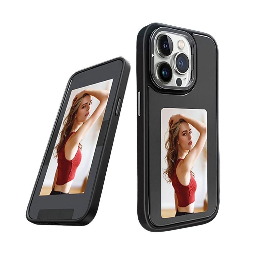 E - ink Photo Case with Kickstand for iPhone - MoodPeach