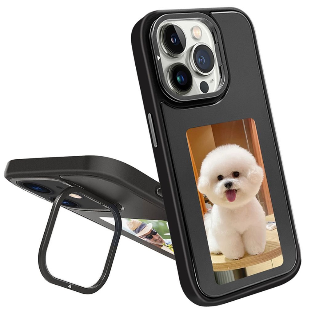 E - ink Photo Case with Kickstand for iPhone - MoodPeach