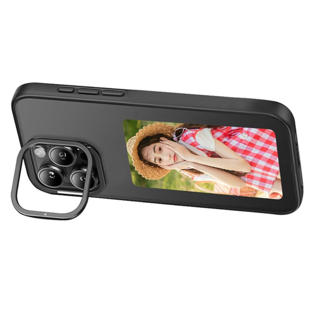 E - ink Photo Case with Kickstand for iPhone - MoodPeach