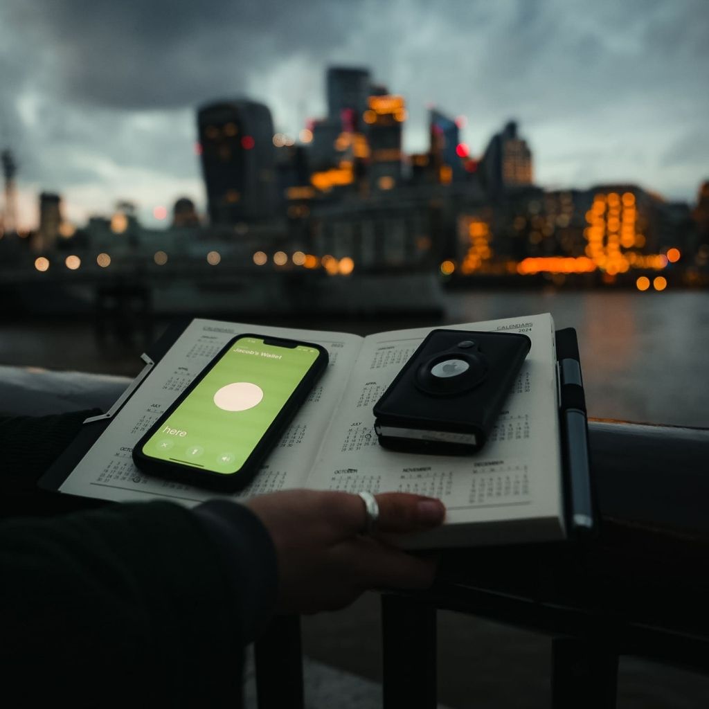 EVOLVED® AirTag Slide Wallet - MoodPeach