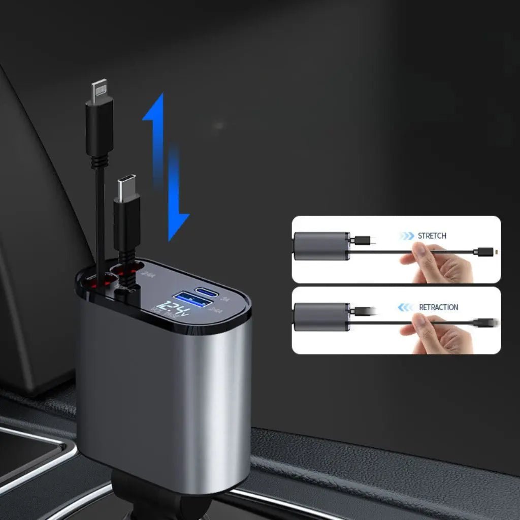 EVOLVED® RetractCharge - MoodPeach