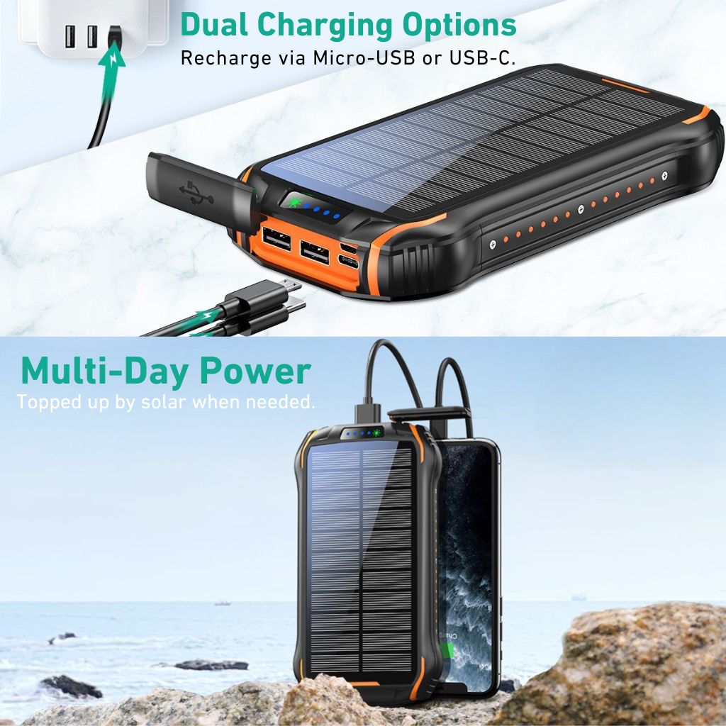 EVOLVED® SolarCharge Pro - MoodPeach