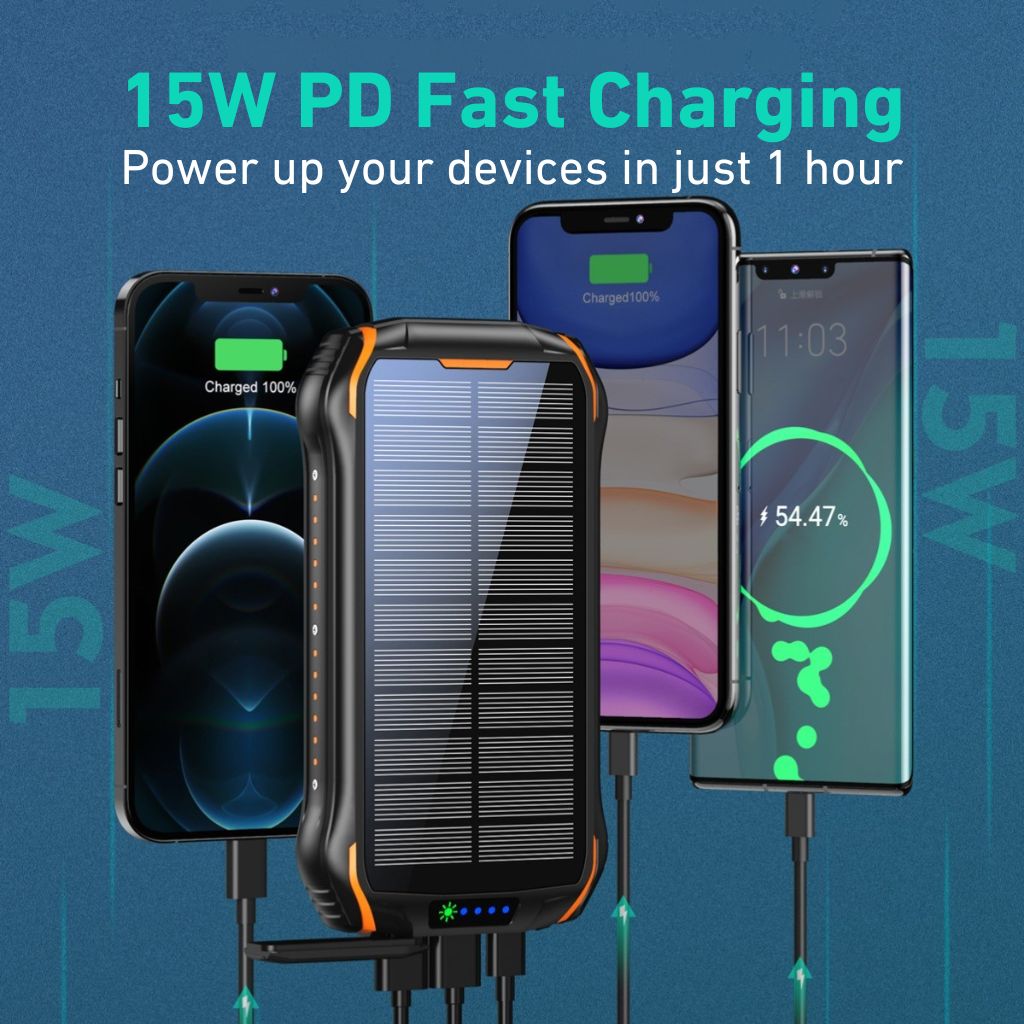 EVOLVED® SolarCharge Pro - MoodPeach