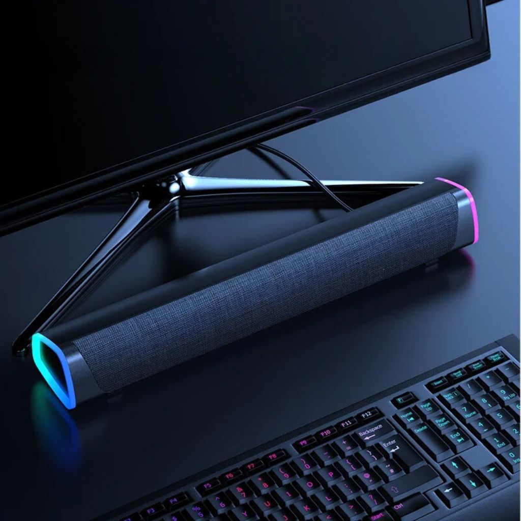 Gaming Soundbar & Bluetooth Speaker - MoodPeach