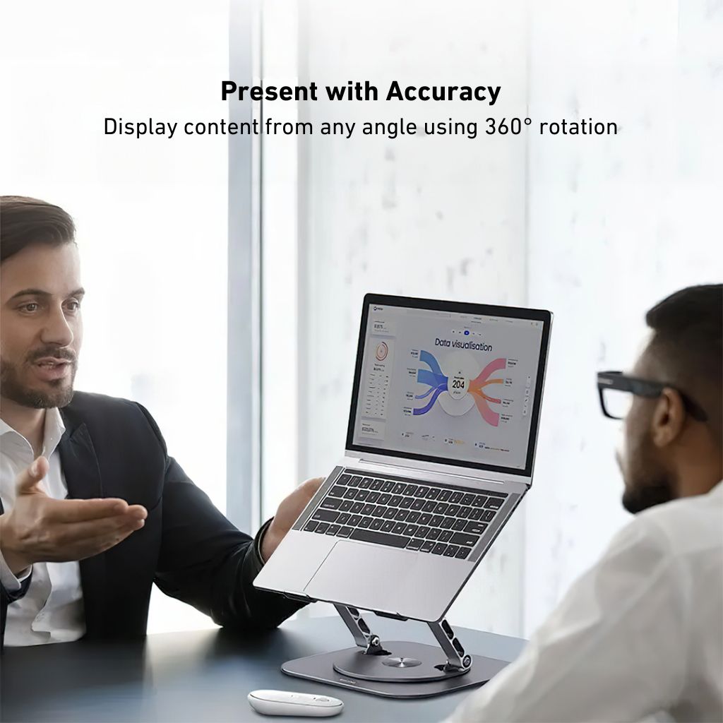 Laptop Stand with 360° Swivel - MoodPeach