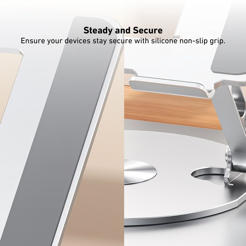 Laptop Stand with 360° Swivel - MoodPeach