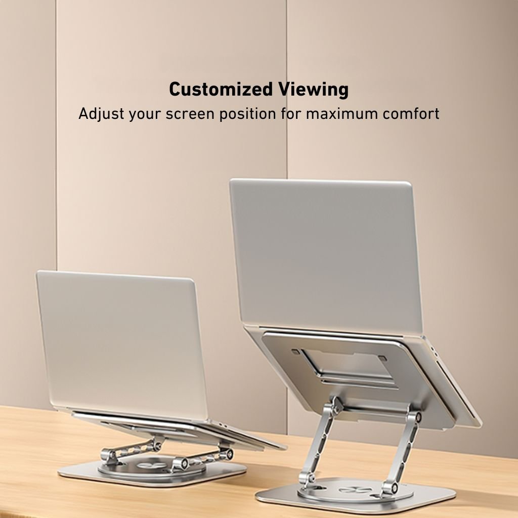 Laptop Stand with 360° Swivel - MoodPeach