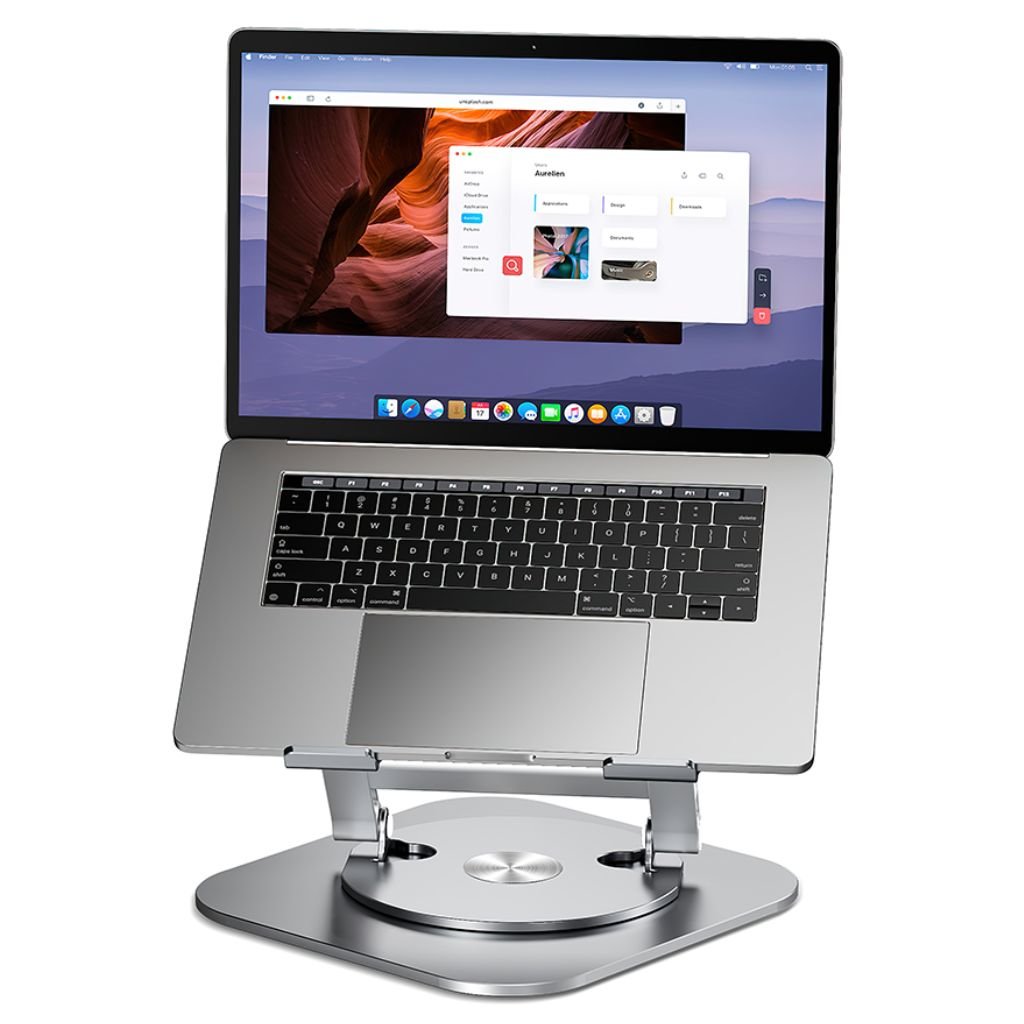 Laptop Stand with 360° Swivel - MoodPeach