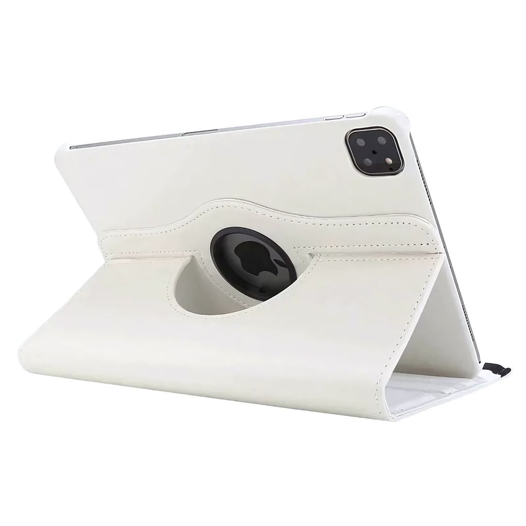 Leather Folio Case with Kickstand for iPad - MoodPeach
