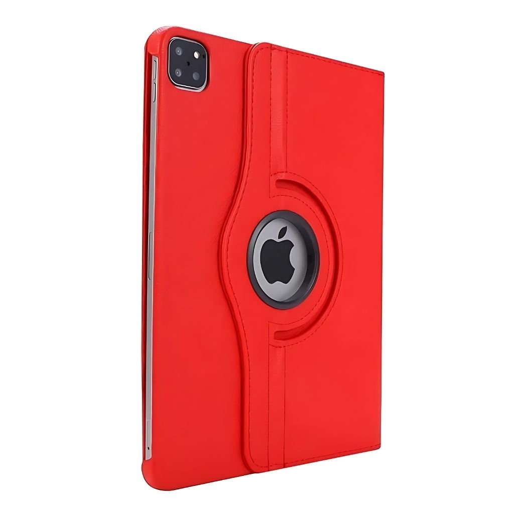 Leather Folio Case with Kickstand for iPad - MoodPeach