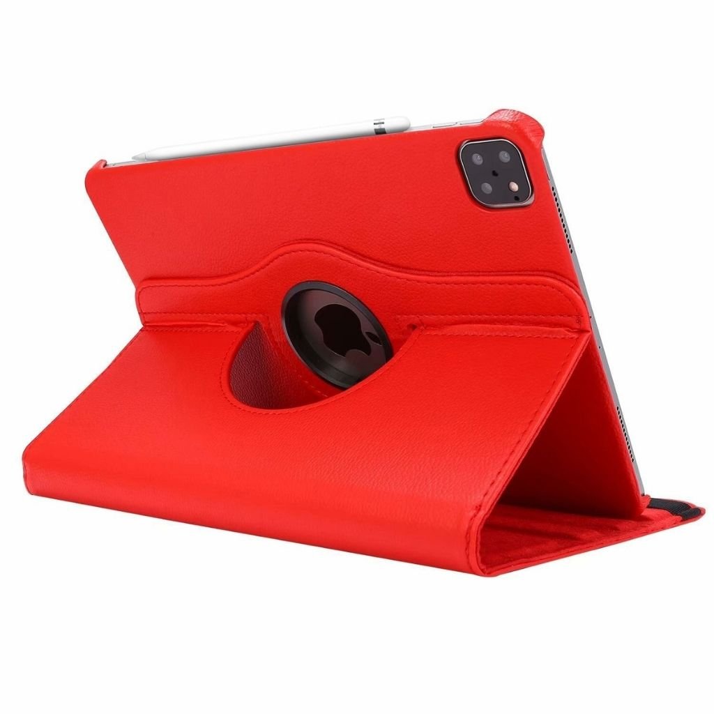 Leather Folio Case with Kickstand for iPad - MoodPeach