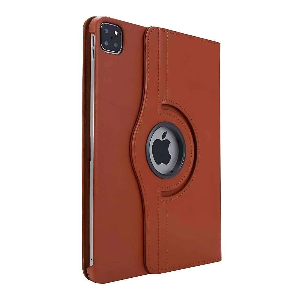 Leather Folio Case with Kickstand for iPad - MoodPeach
