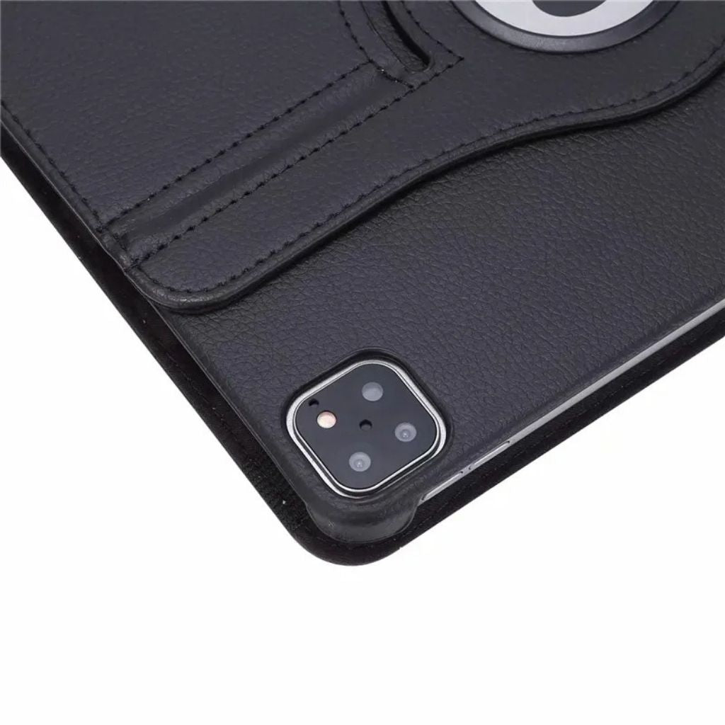 Leather Folio Case with Kickstand for iPad - MoodPeach