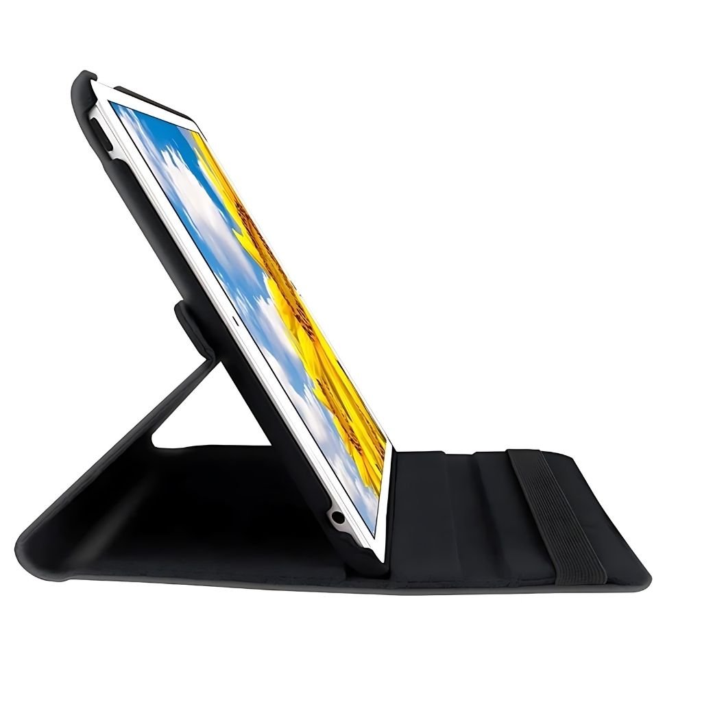Leather Folio Case with Kickstand for iPad - MoodPeach