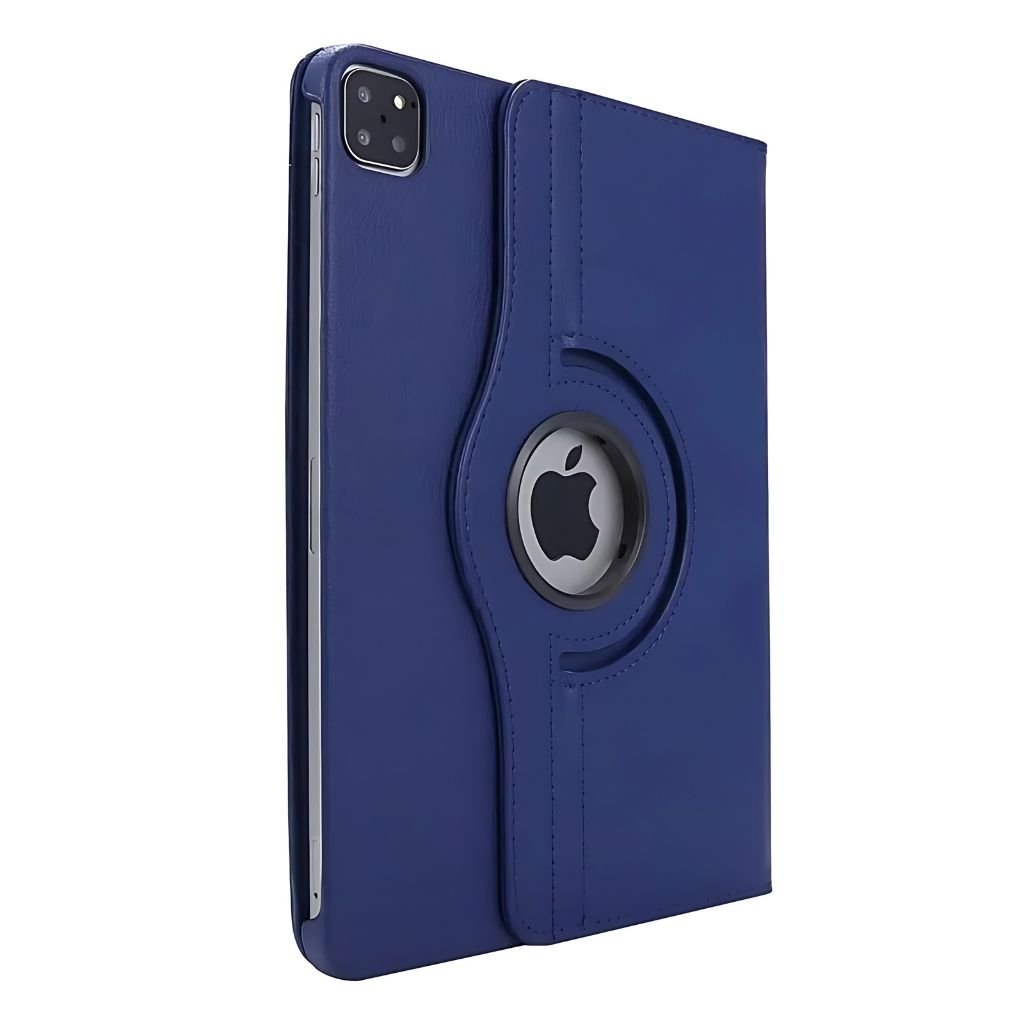 Leather Folio Case with Kickstand for iPad - MoodPeach