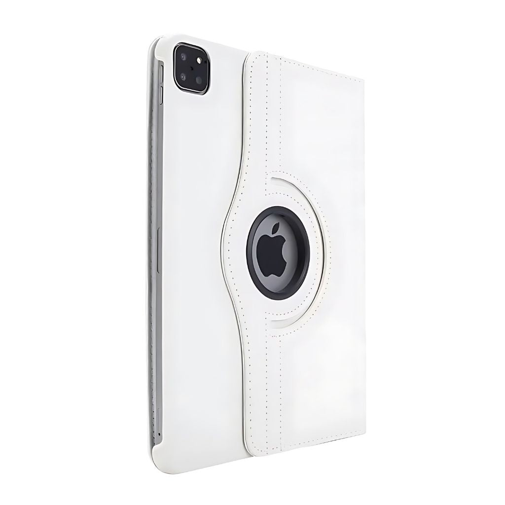Leather Folio Case with Kickstand for iPad - MoodPeach