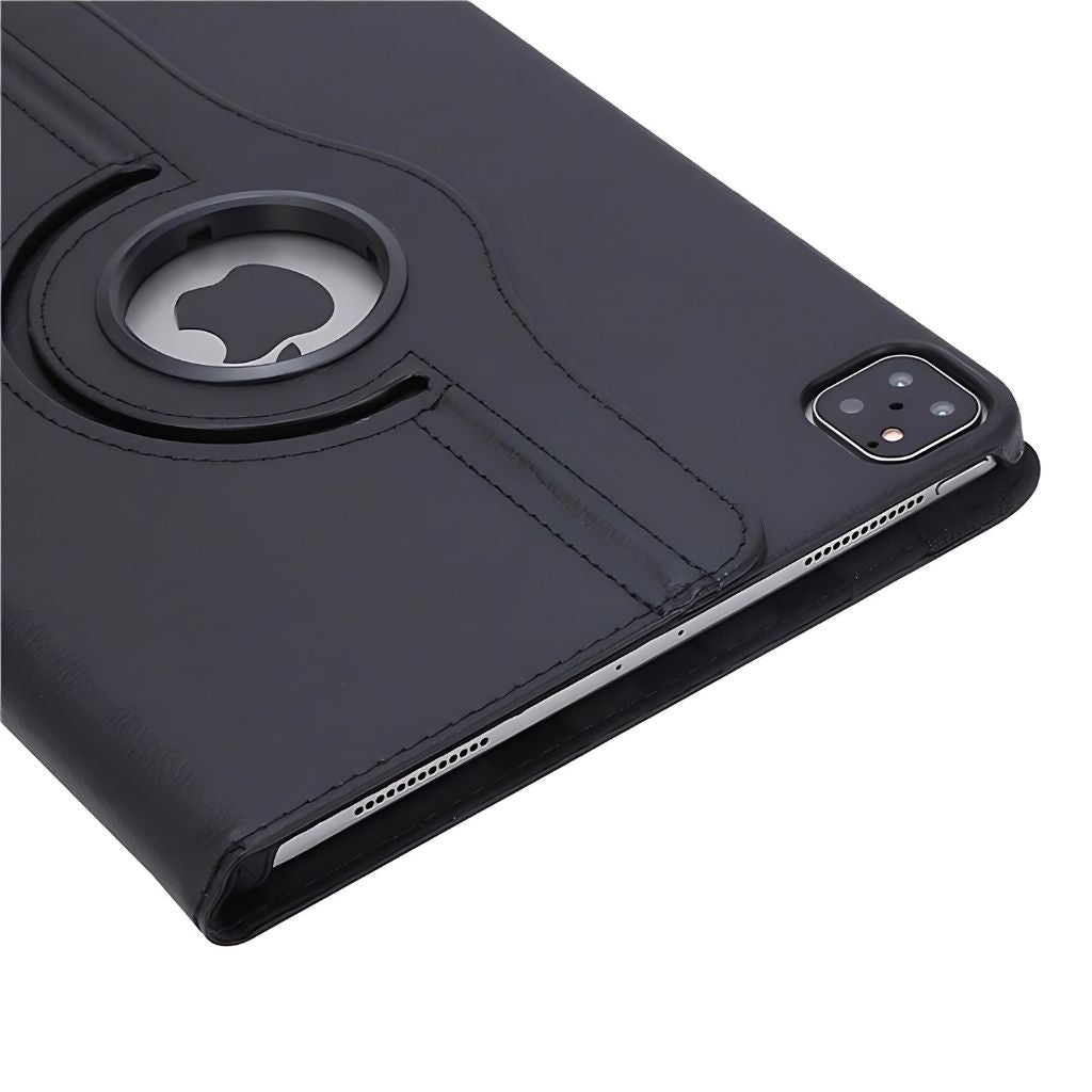 Leather Folio Case with Kickstand for iPad - MoodPeach