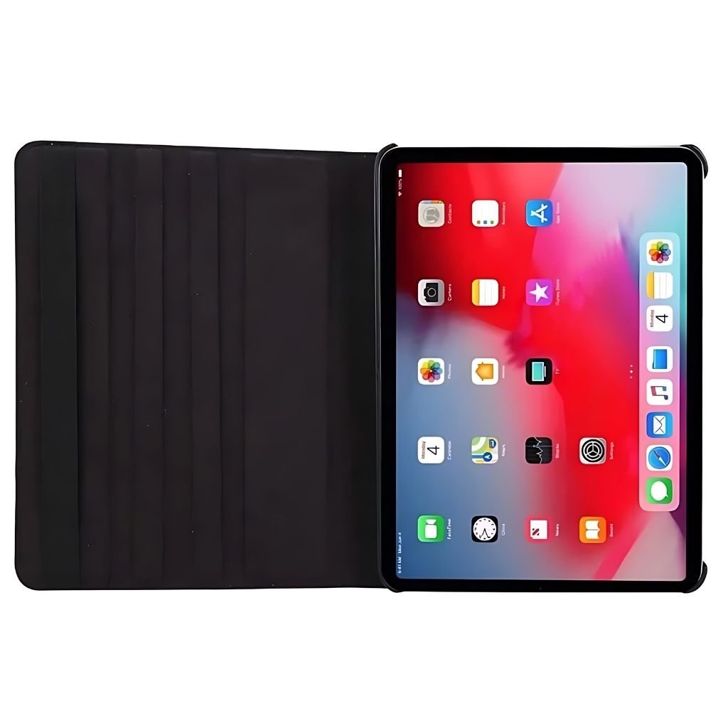 Leather Folio Case with Kickstand for iPad - MoodPeach