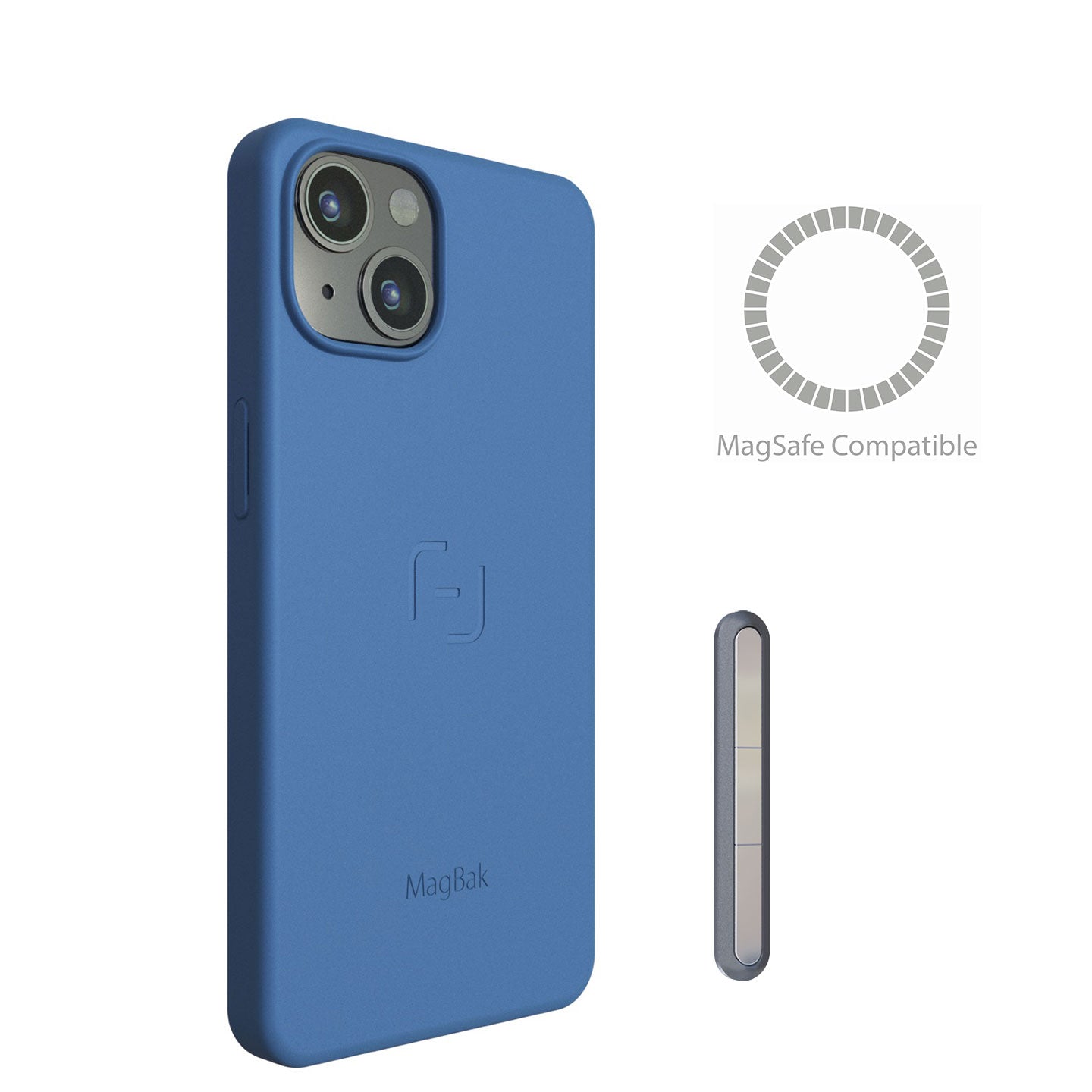 MagBak for iPhone 14 series + MagSticks to Mount Anywhere - MoodPeach