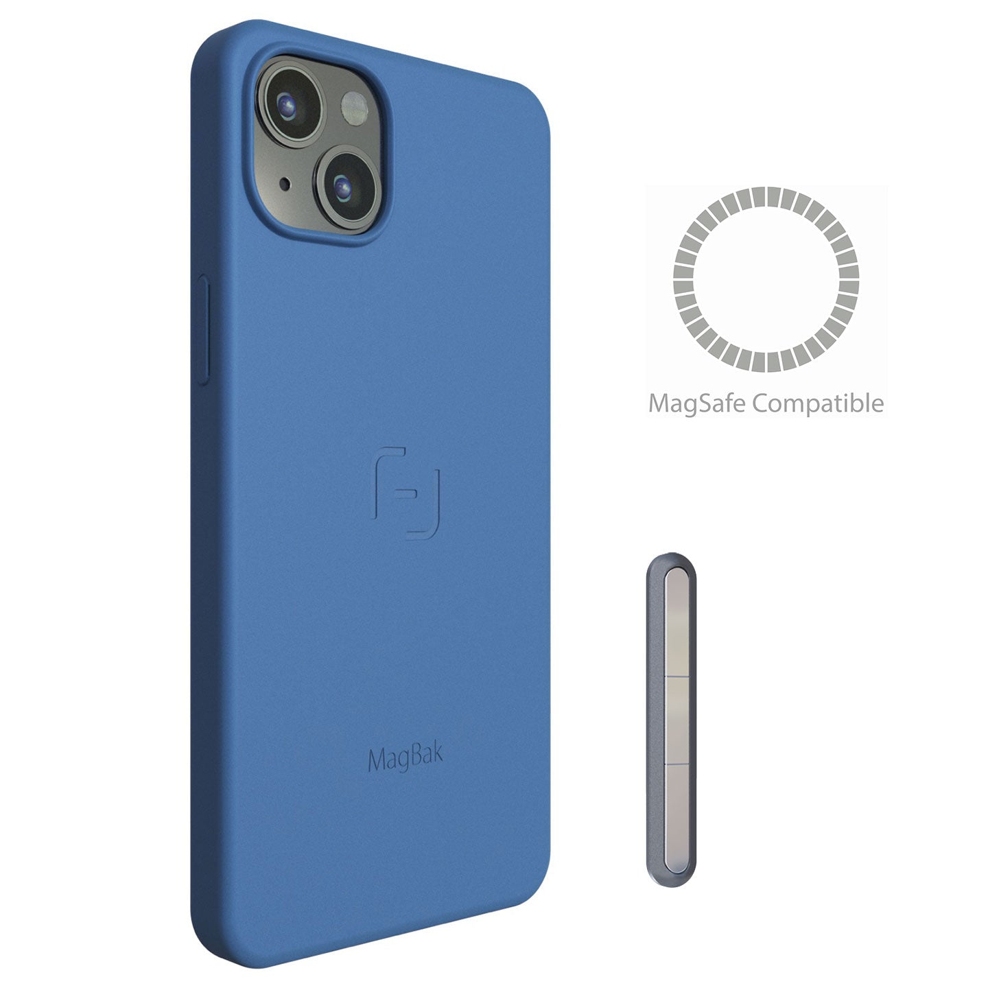 MagBak for iPhone 14 series + MagSticks to Mount Anywhere - MoodPeach