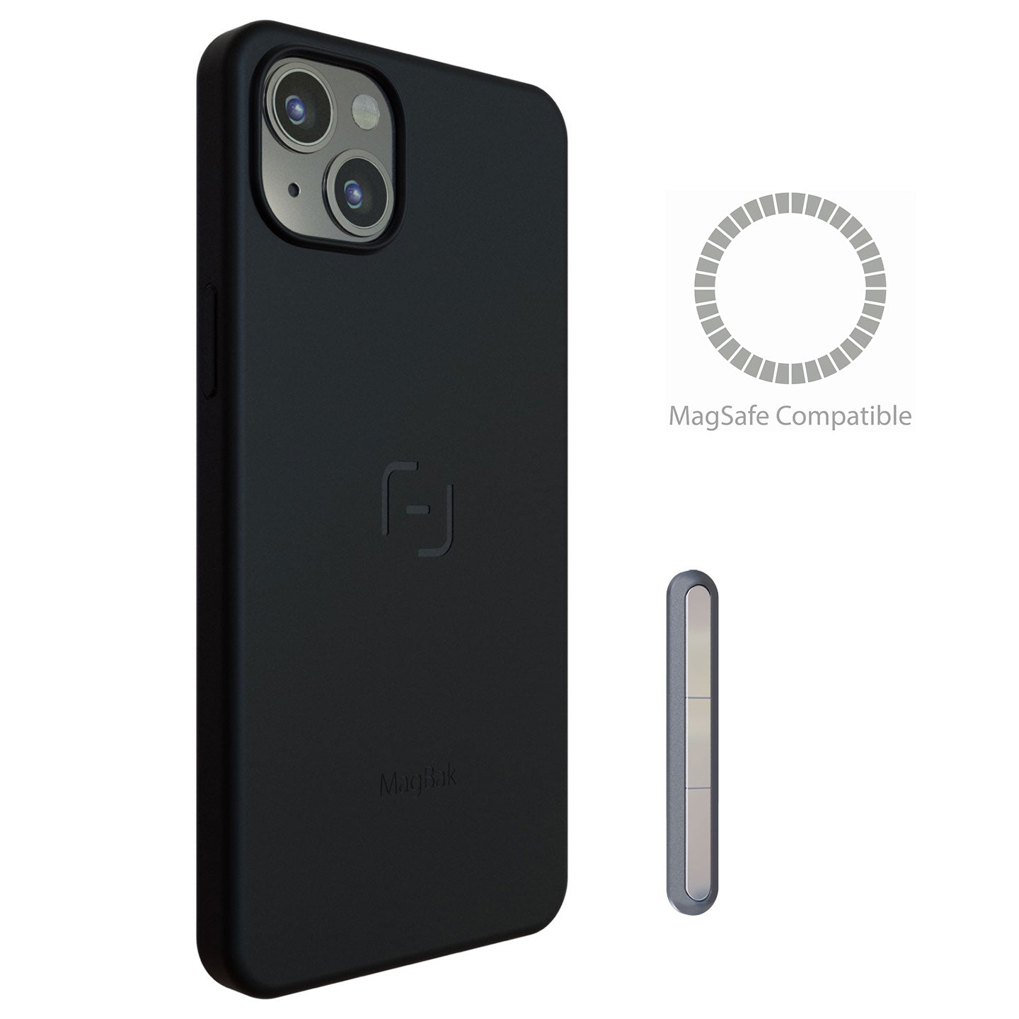 MagBak for iPhone 14 series + MagSticks to Mount Anywhere - MoodPeach