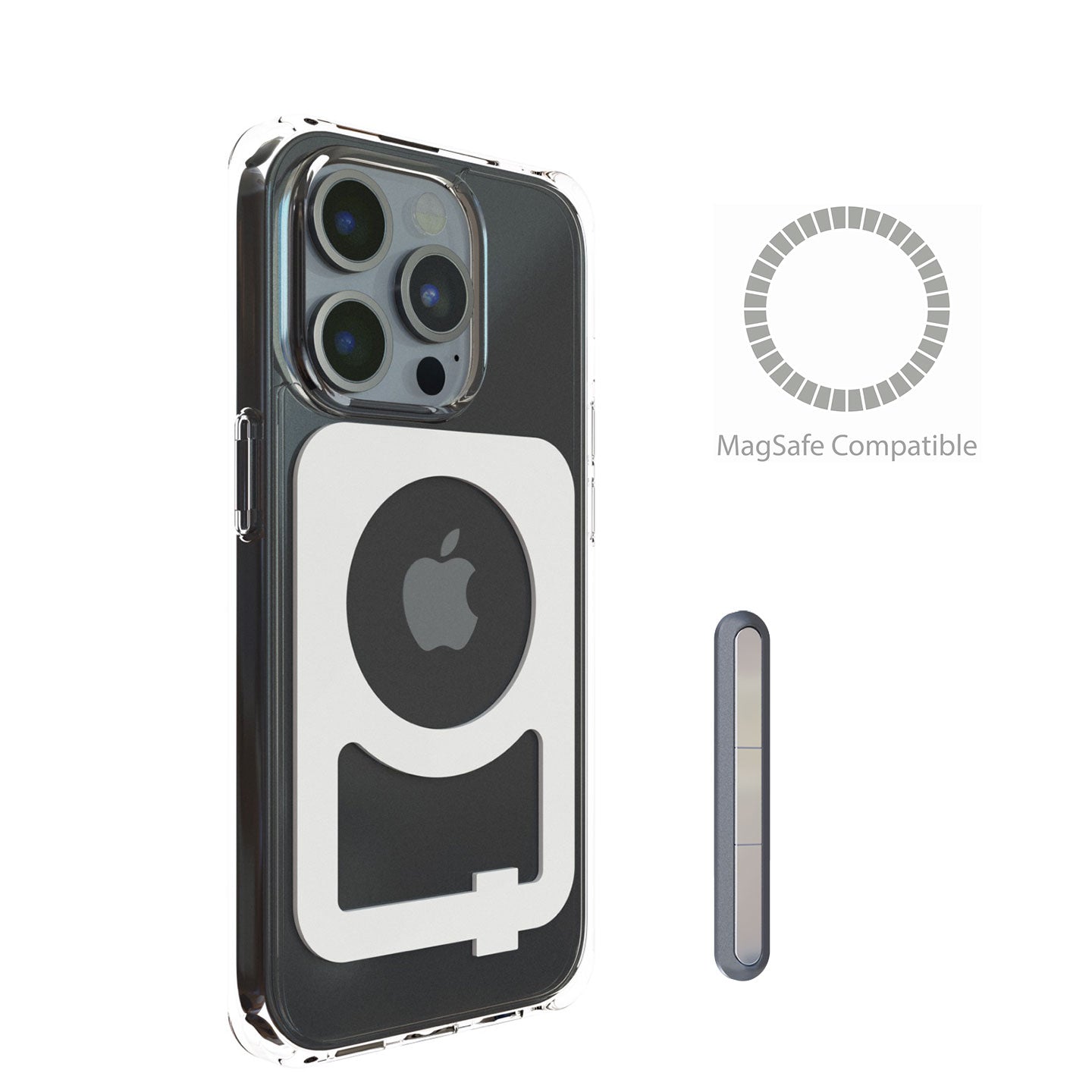 MagBak for iPhone 14 series + MagSticks to Mount Anywhere - MoodPeach