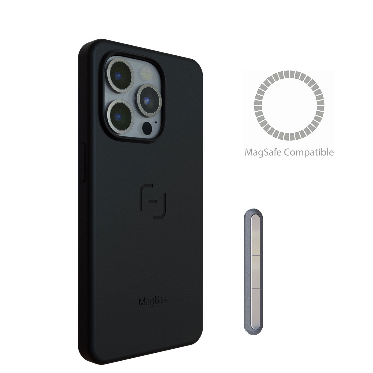 MagBak for iPhone 14 series + MagSticks to Mount Anywhere - MoodPeach