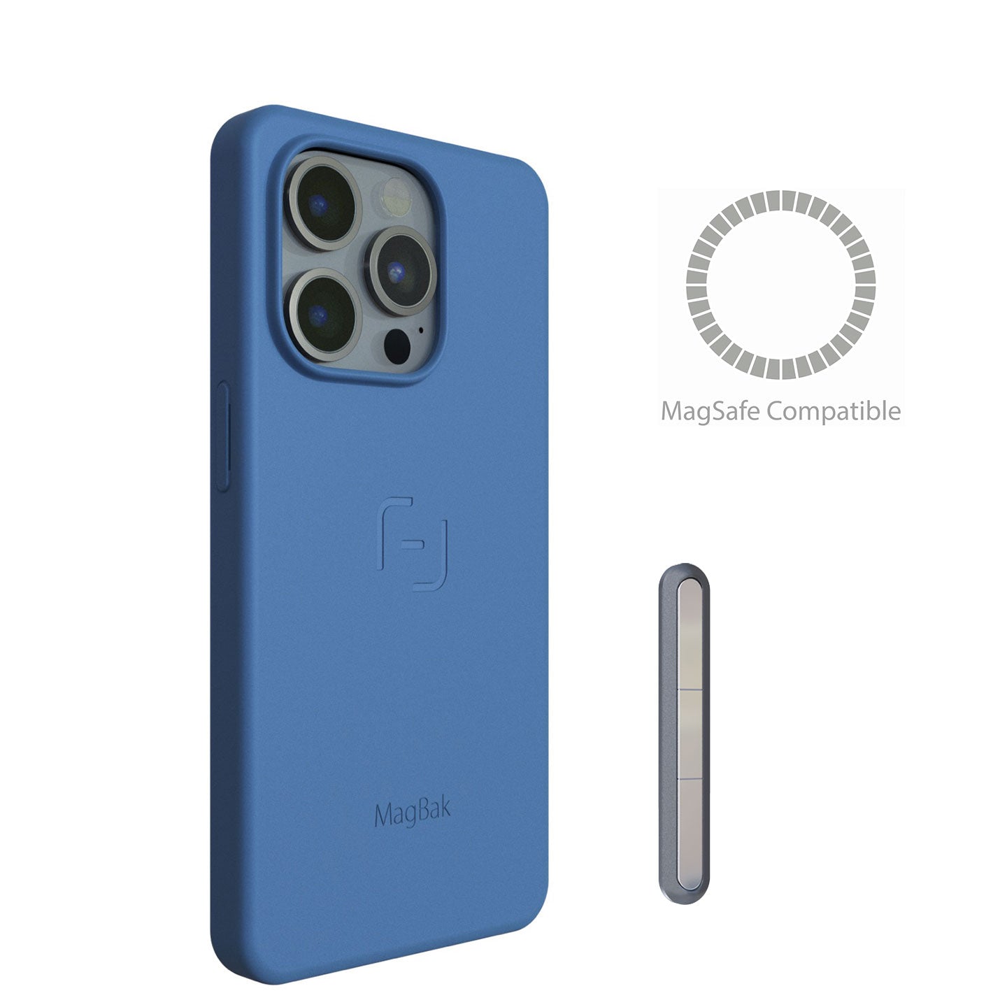 MagBak for iPhone 14 series + MagSticks to Mount Anywhere - MoodPeach