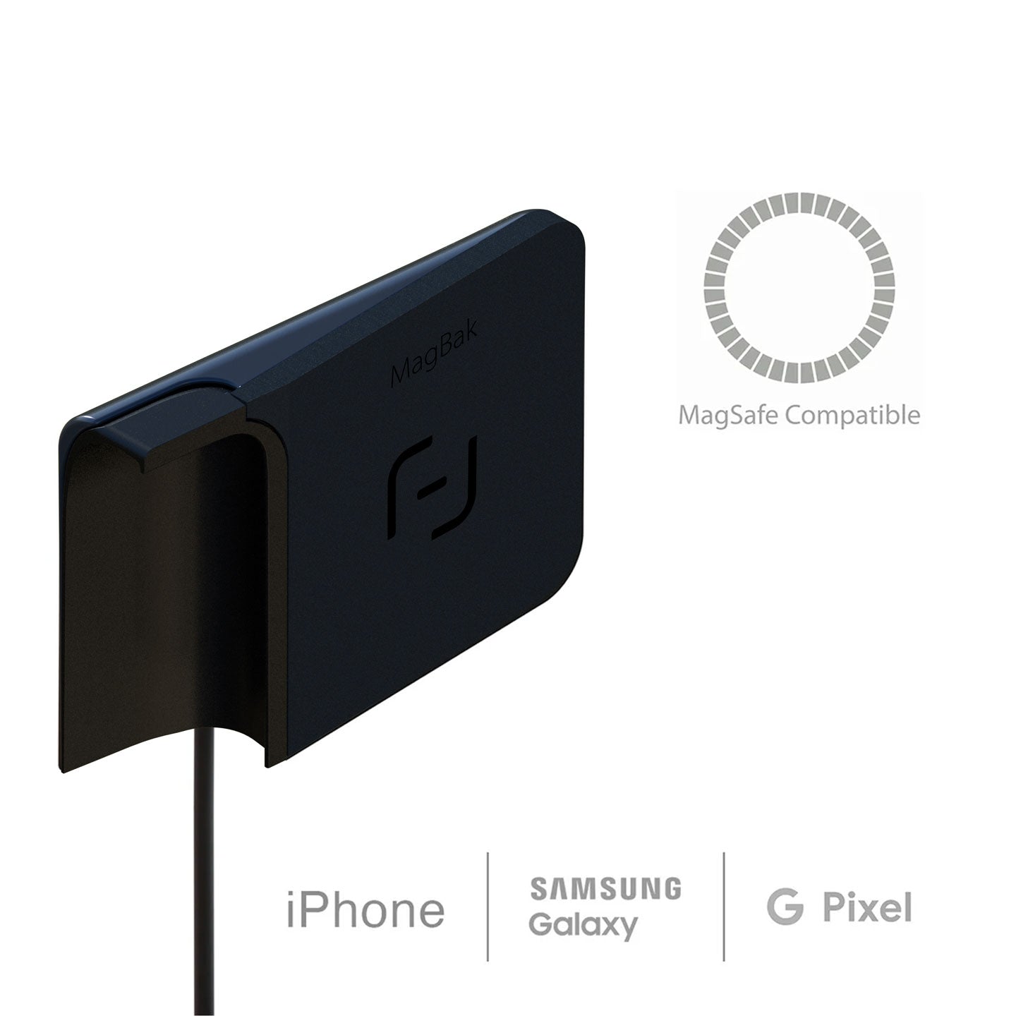 MagBak Phone Mount And Charger for Tesla Model 3 and Y - MoodPeach