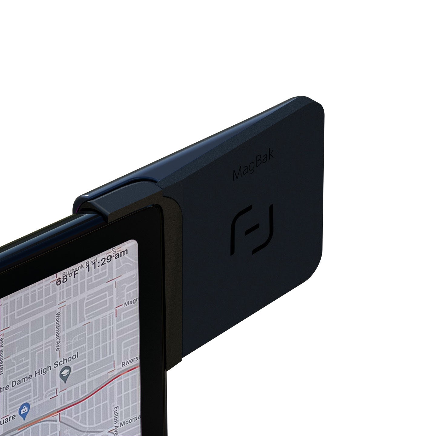 MagBak Phone Mount And Charger for Tesla Model S and X - MoodPeach