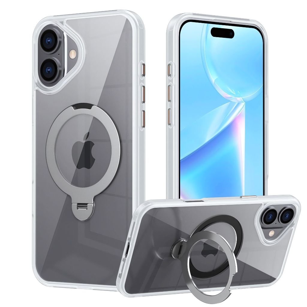 Magnetic Case with Kickstand for iPhone - MoodPeach