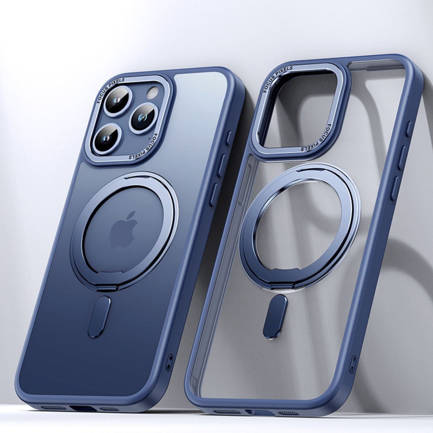 Magnetic Case with Kickstand for iPhone - MoodPeach