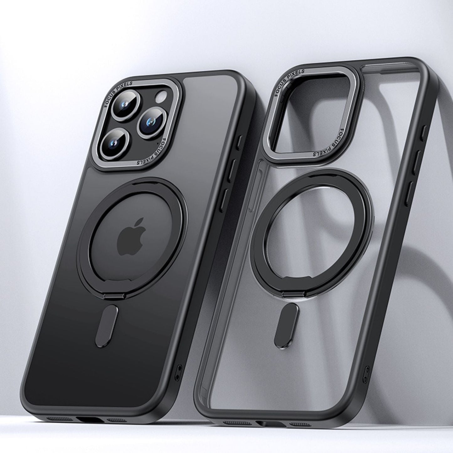 Magnetic Case with Kickstand for iPhone - MoodPeach