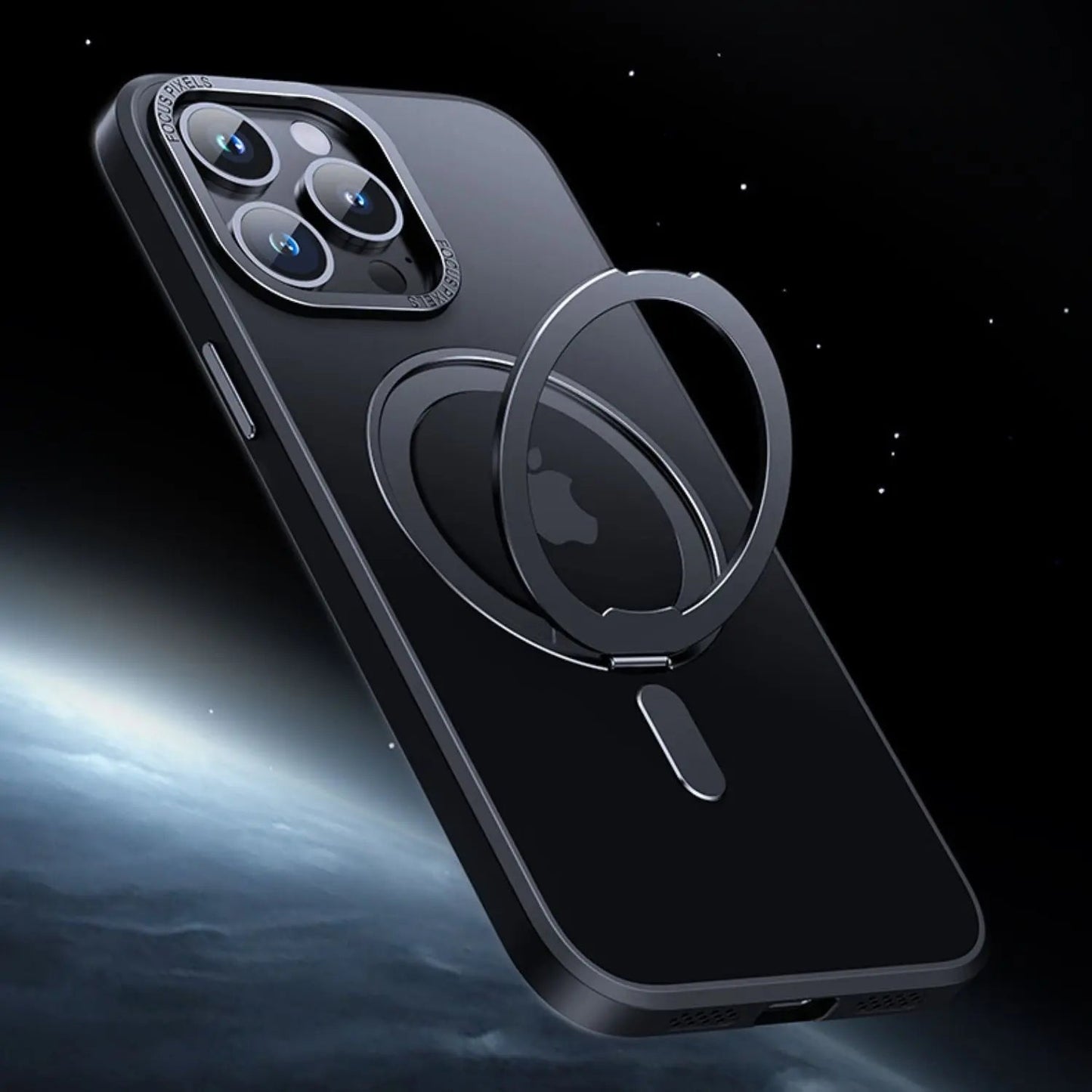 Magnetic Case with Kickstand for iPhone - MoodPeach