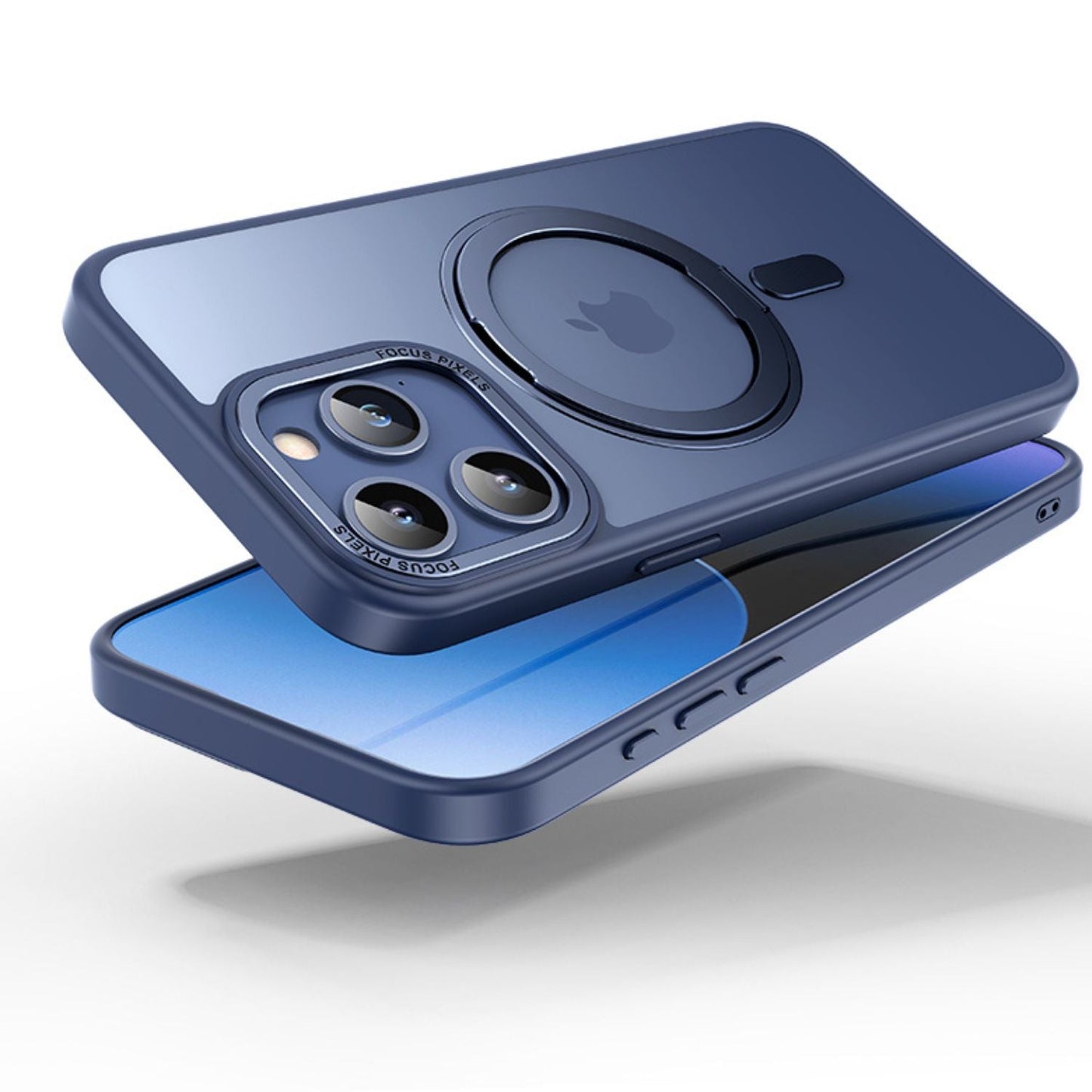Magnetic Case with Kickstand for iPhone - MoodPeach