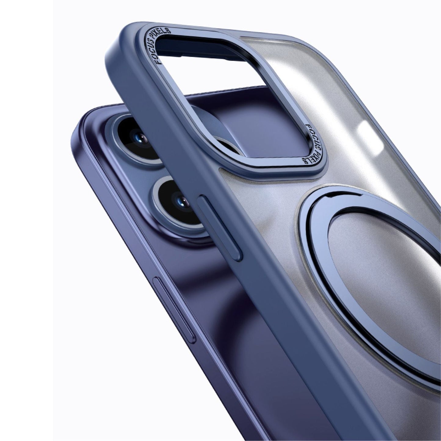 Magnetic Case with Kickstand for iPhone - MoodPeach