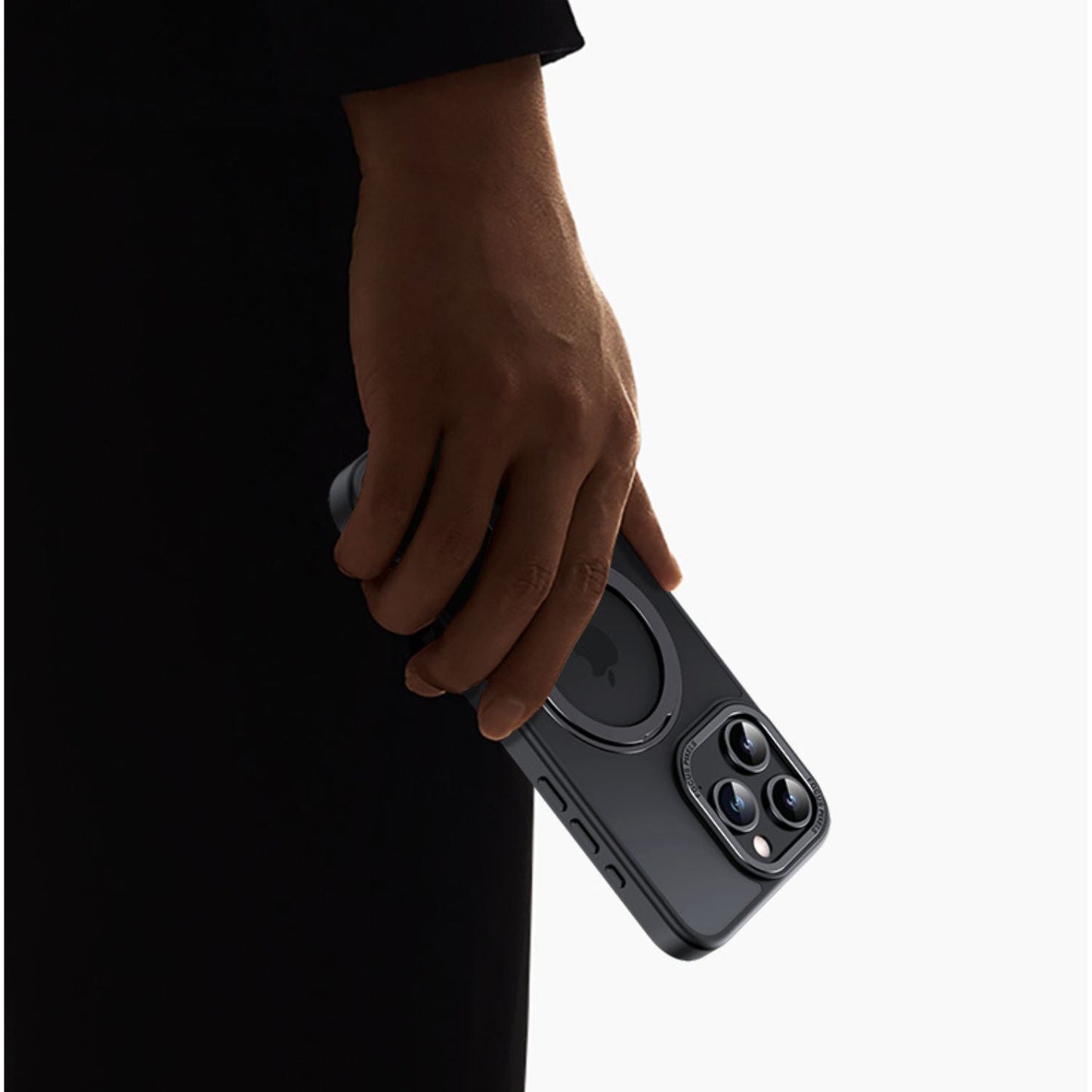 Magnetic Case with Kickstand for iPhone - MoodPeach
