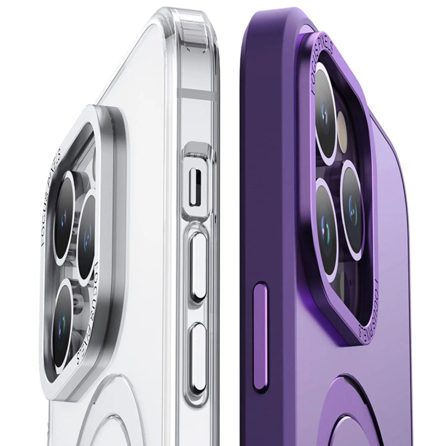 Magnetic Case with Kickstand for iPhone - MoodPeach