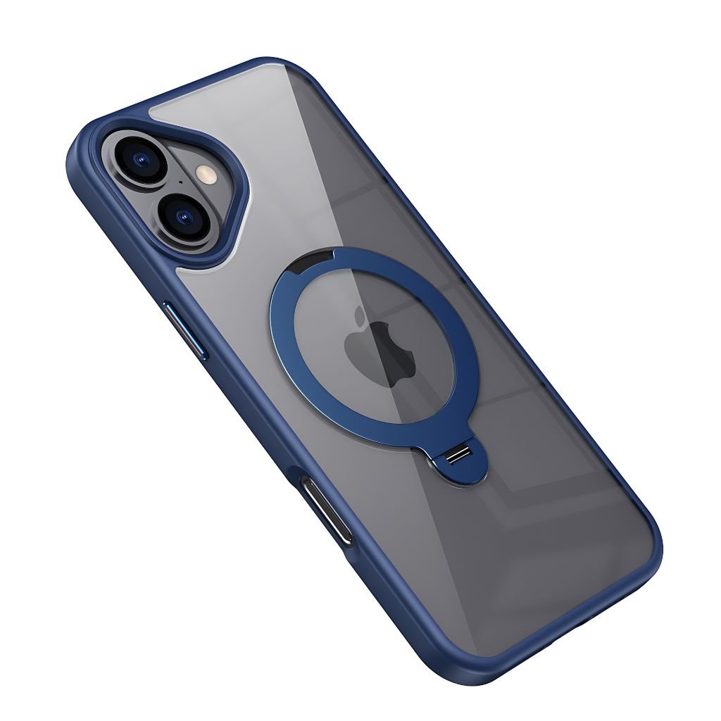 Magnetic Case with Kickstand for iPhone - MoodPeach