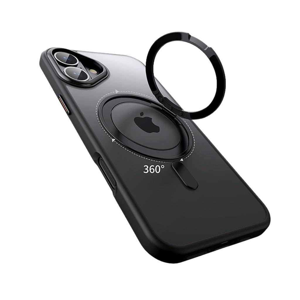 Magnetic Case with Kickstand for iPhone - MoodPeach
