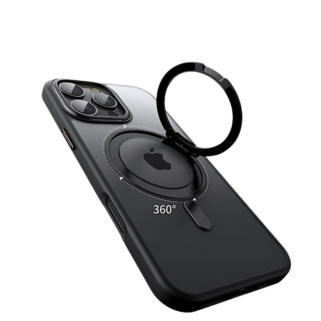 Magnetic Case with Kickstand for iPhone - MoodPeach