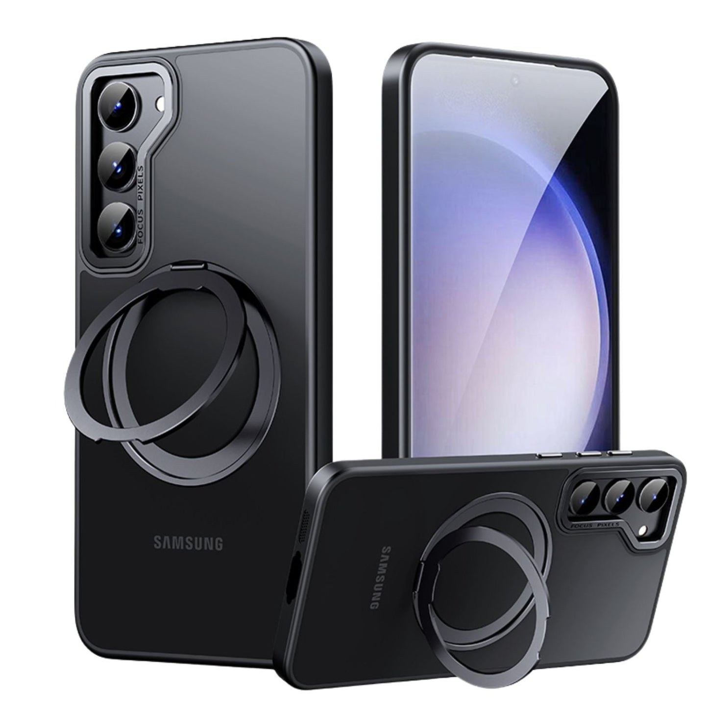 Magnetic Case with Kickstand for Samsung - MoodPeach