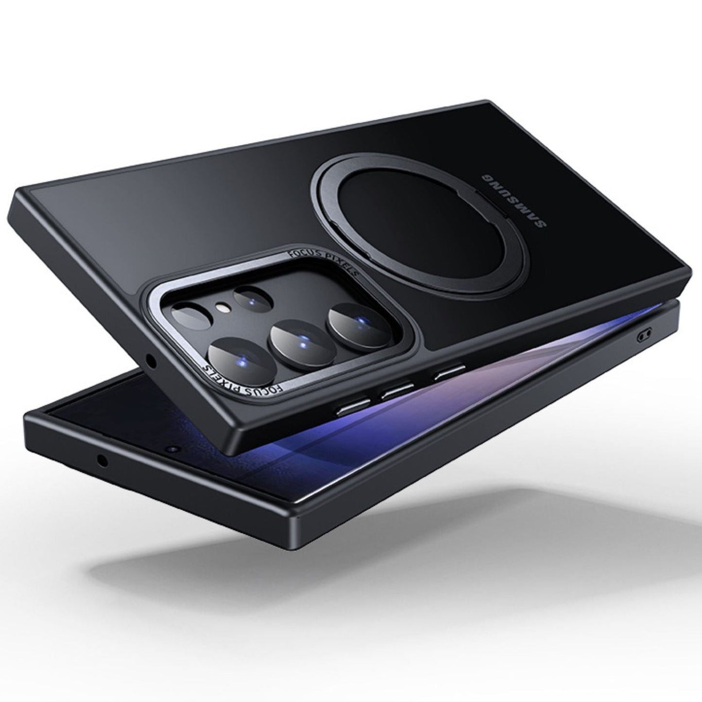Magnetic Case with Kickstand for Samsung - MoodPeach