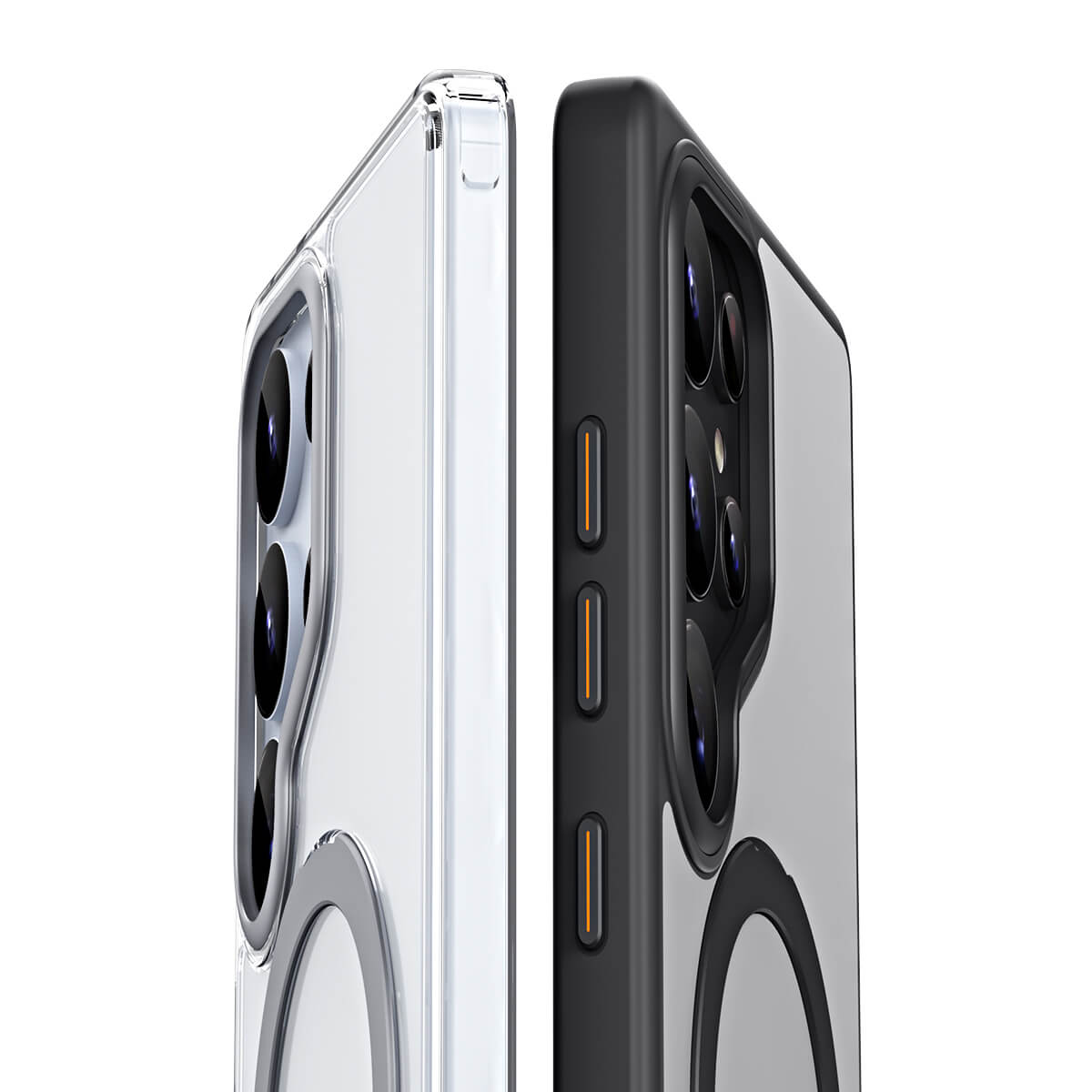 Magnetic Case with Kickstand for Samsung - MoodPeach