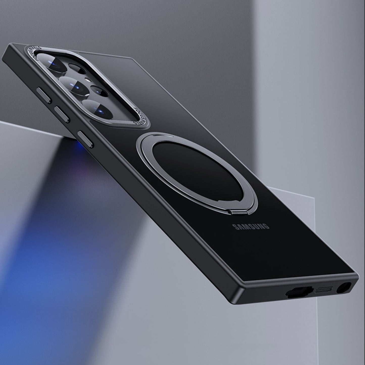 Magnetic Case with Kickstand for Samsung - MoodPeach