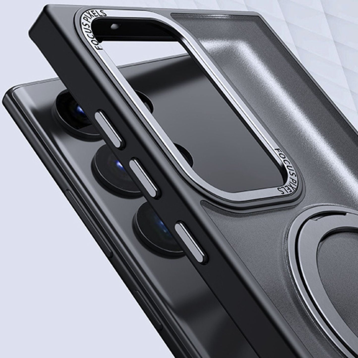 Magnetic Case with Kickstand for Samsung - MoodPeach
