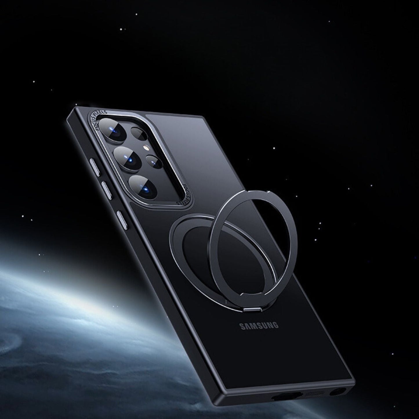 Magnetic Case with Kickstand for Samsung - MoodPeach