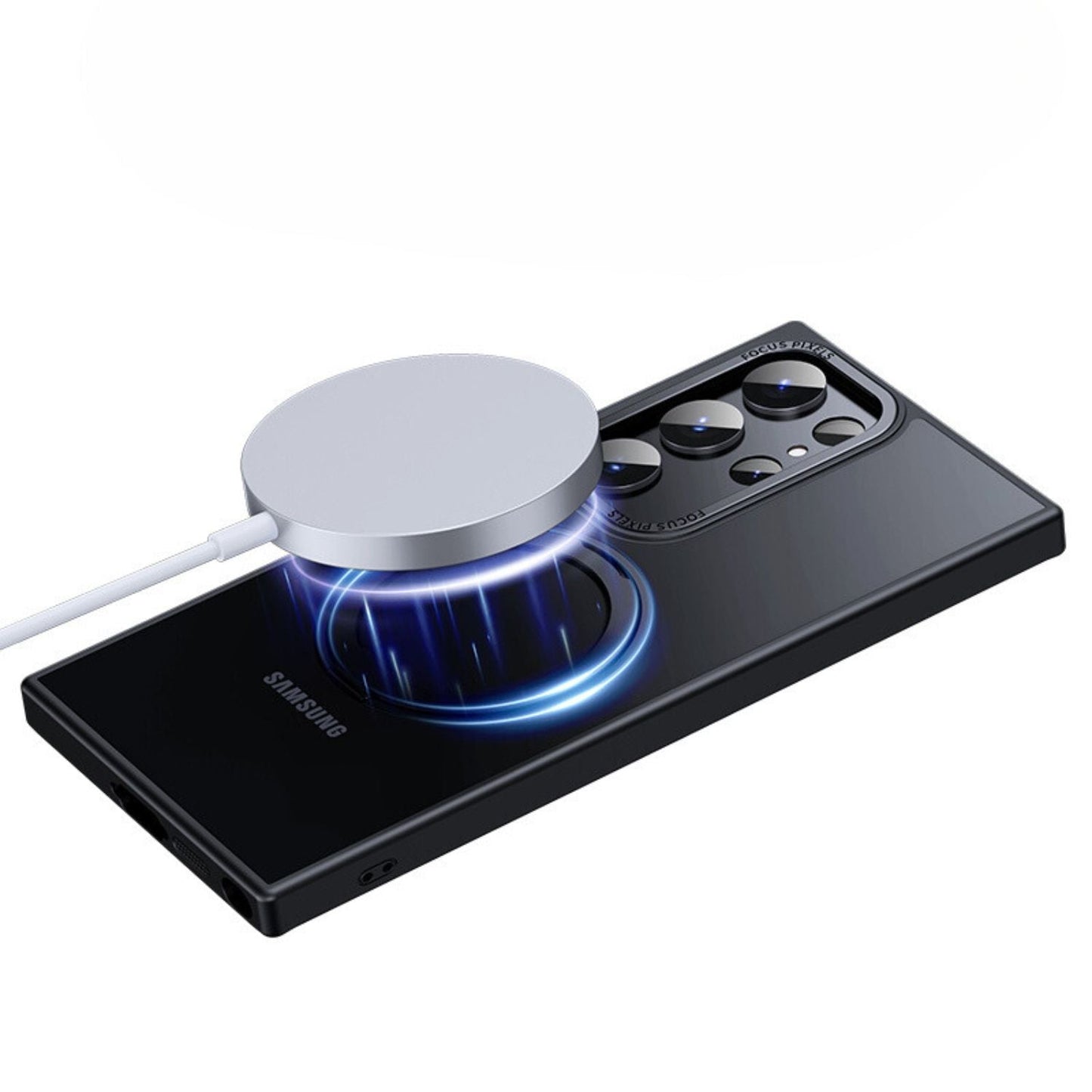 Magnetic Case with Kickstand for Samsung - MoodPeach