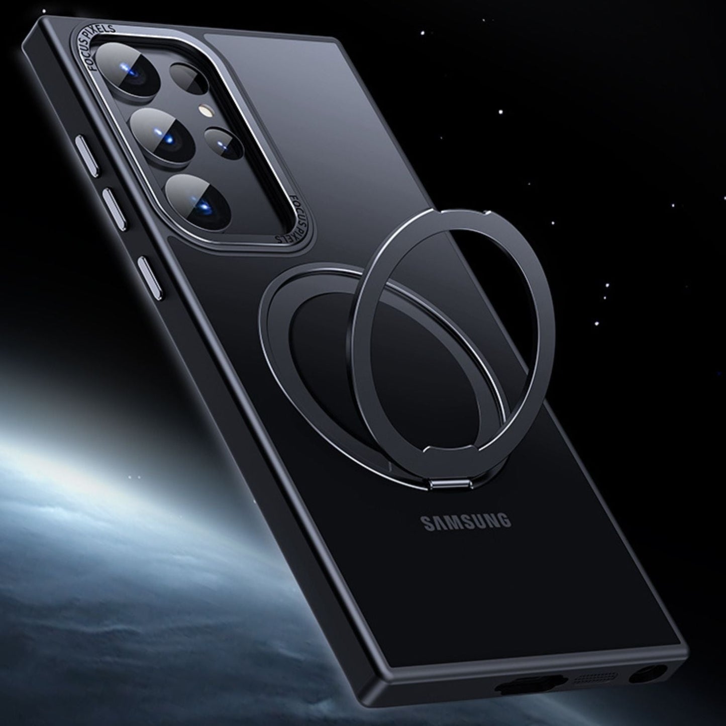 Magnetic Case with Kickstand for Samsung - MoodPeach