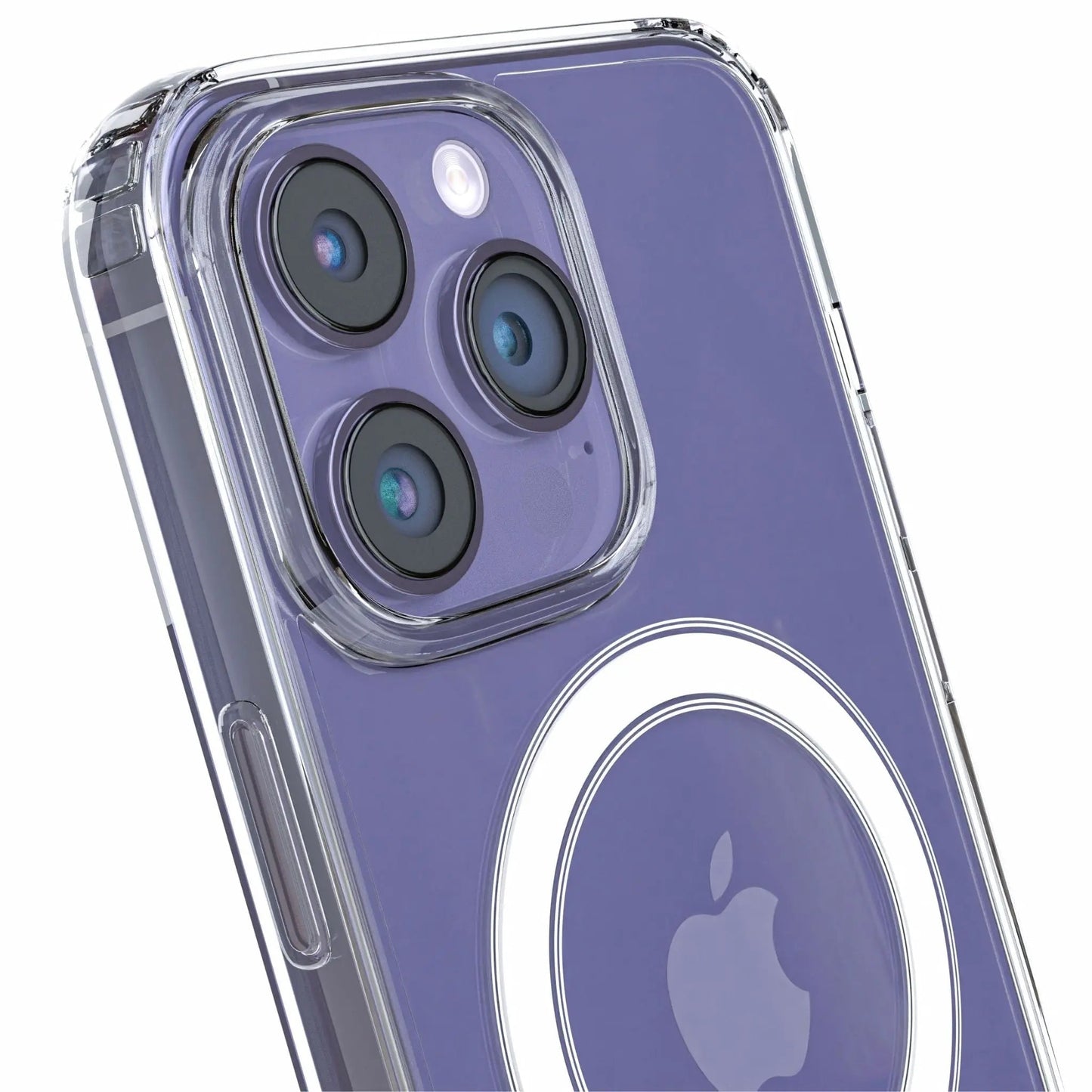 Magnetic Clear Case for iPhone - MoodPeach
